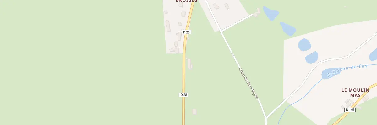 Plan du 892 Rte d’Ainay à Meaulne-Vitray