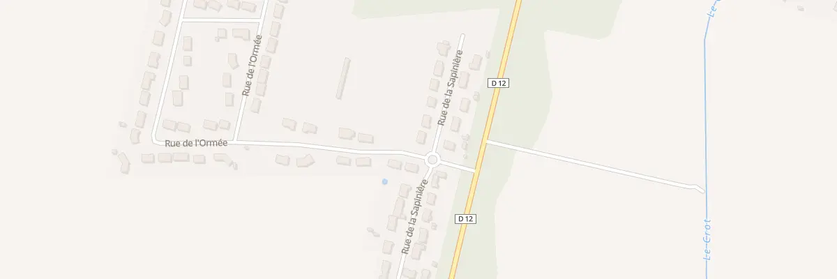 Plan du 4 Rue de l’Ormée à Brécy