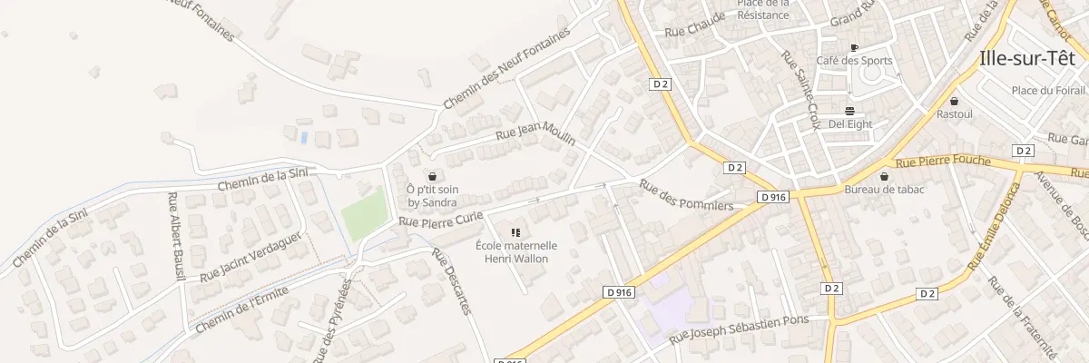 Plan du 35 Rue Pierre Curie à Ille-sur-Têt