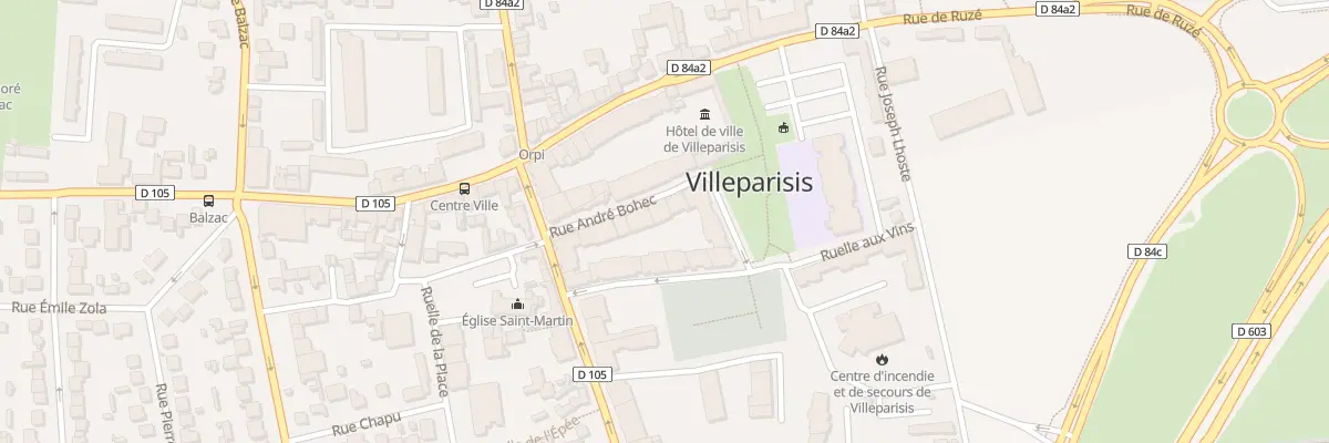 Plan du 7 Rle aux Vins à Villeparisis