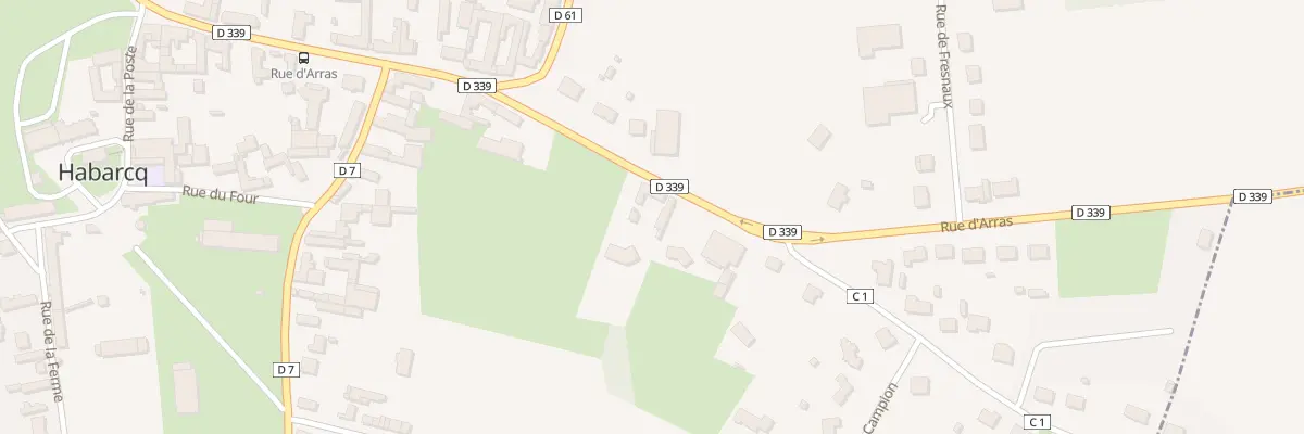 Plan du 31 Rue d’Arras à Habarcq