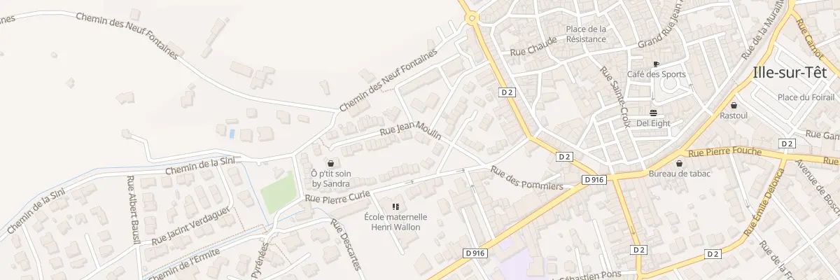 Plan du 3 Rue Jean Moulin à Ille-sur-Têt