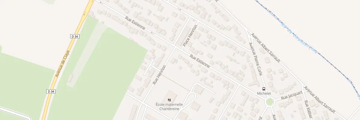 Plan du 37 Rue Estienne à Chelles