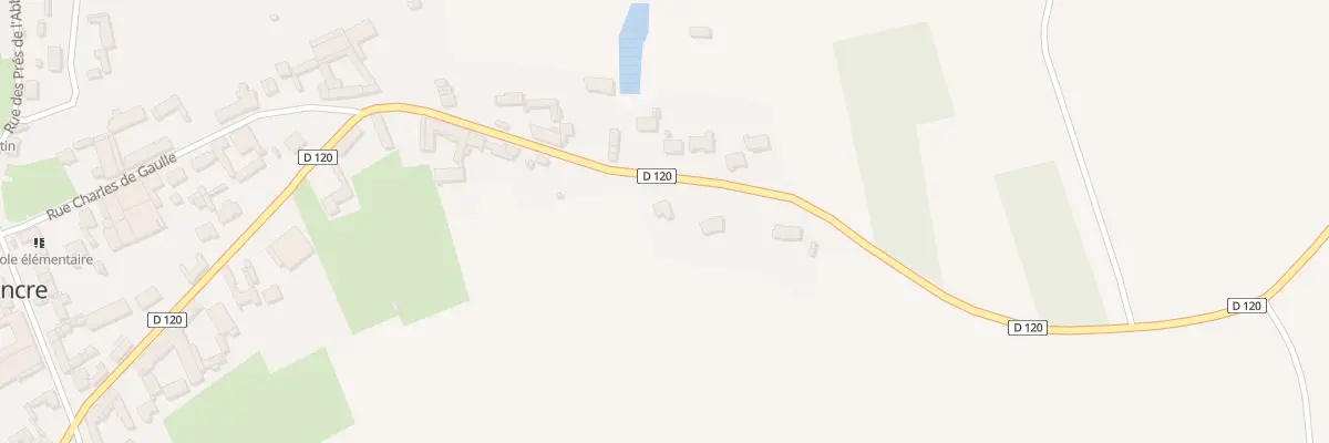 Plan du 12 Rue de Meaulte à Ville-sur-Ancre