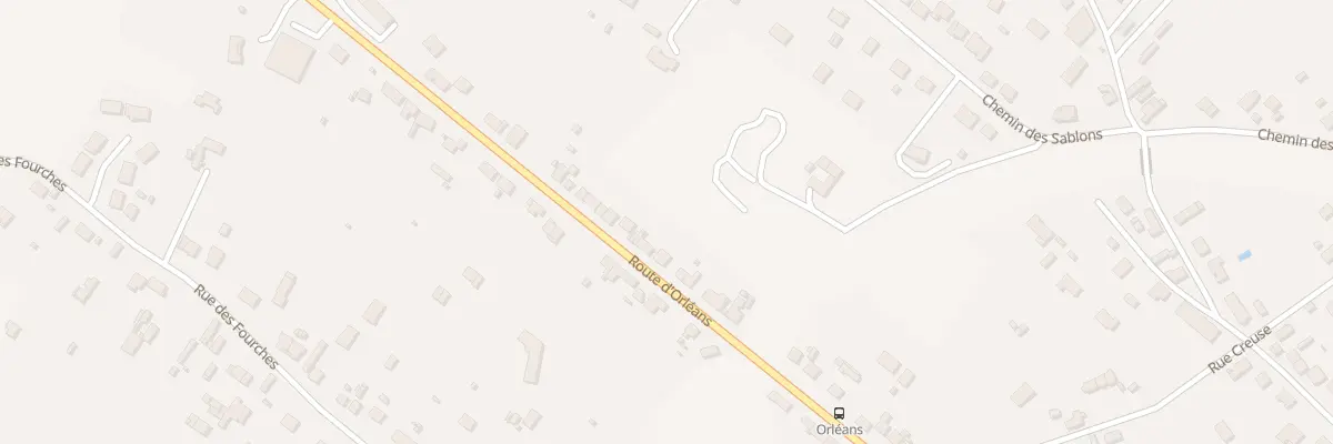 Plan du 32 Rte d’Orléans à Gien