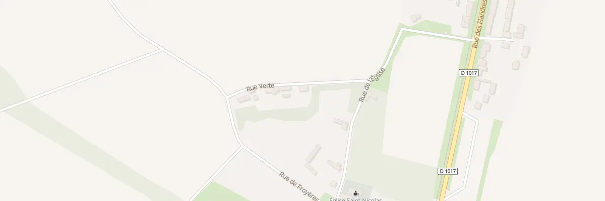 Plan du 10 Rue Verte à Blincourt