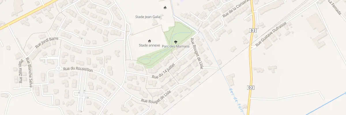 Plan du 23 Rue du 14 Juillet à Ille-sur-Têt
