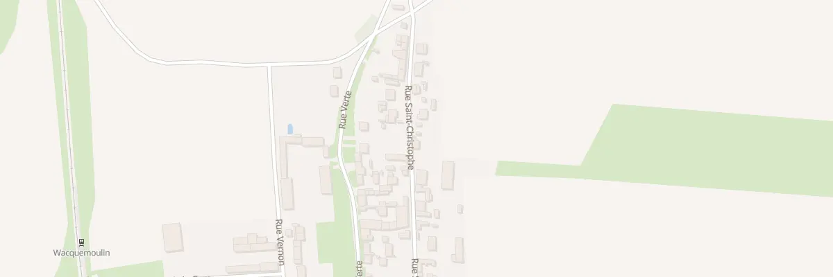 Plan du 34 Rue Saint-christophe à Wacquemoulin