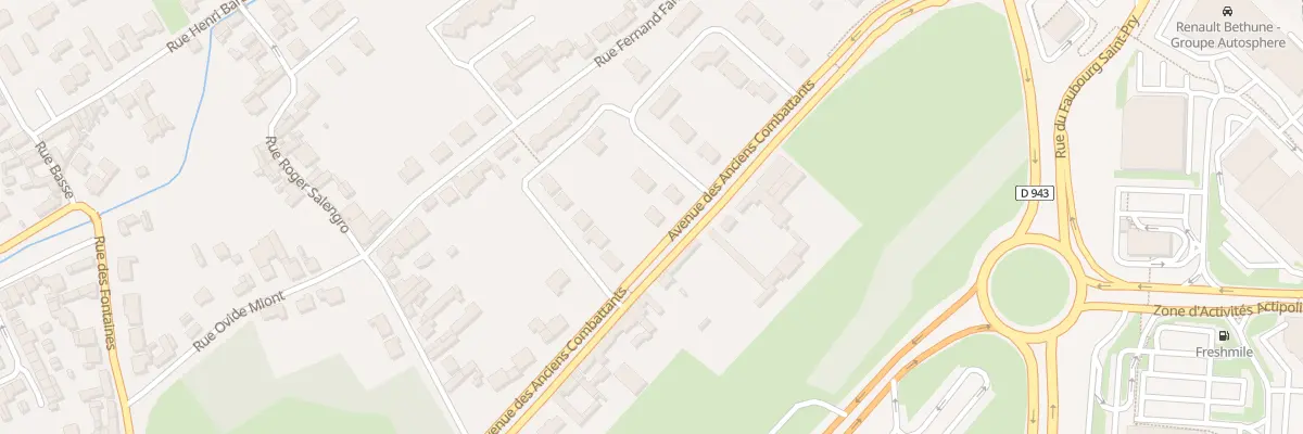 Plan du 19B Rue Paul Vinot à Fouquières-lès-Béthune