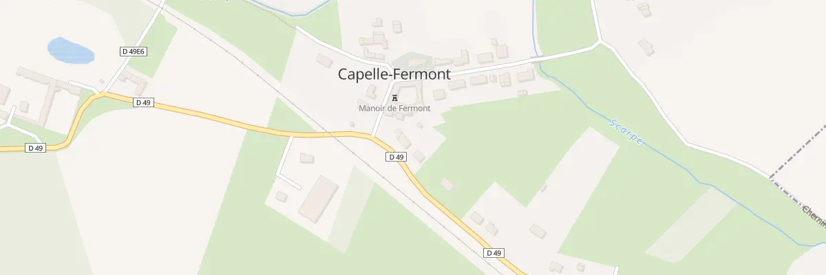 Plan du 550 Rue d’Aubigny à Capelle-Fermont