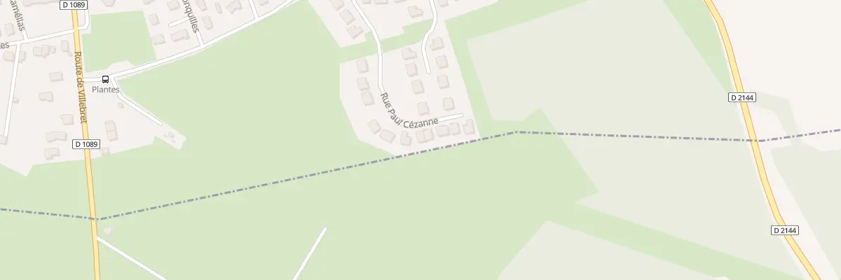 Plan du 30 Rue Paul Cézanne à Montluçon