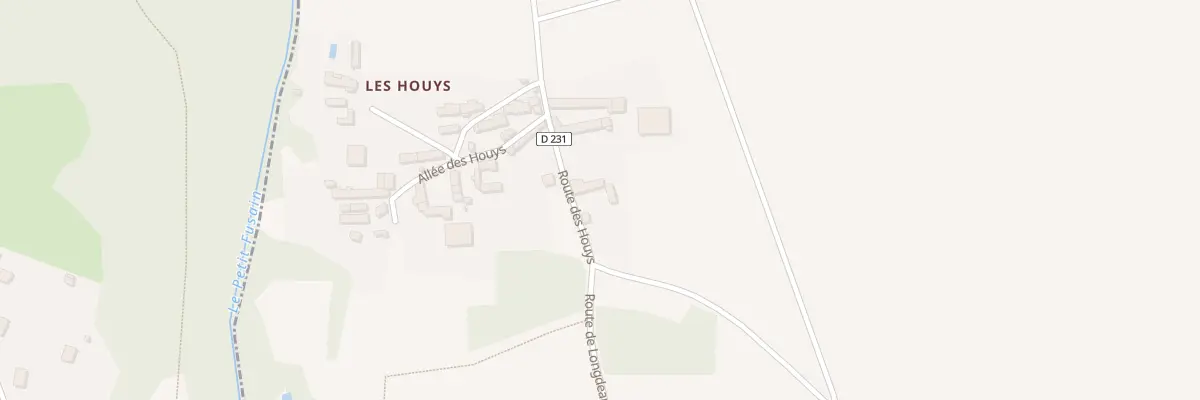 Plan du 11 Rte des Houys à Courtempierre