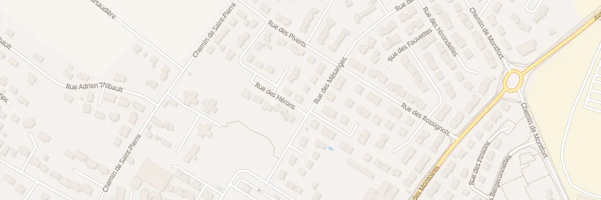 Plan du 2 Rue des Hérons à Gien