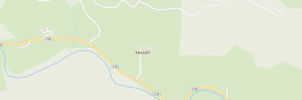 Plan du 5176 Falsot à Rodelle