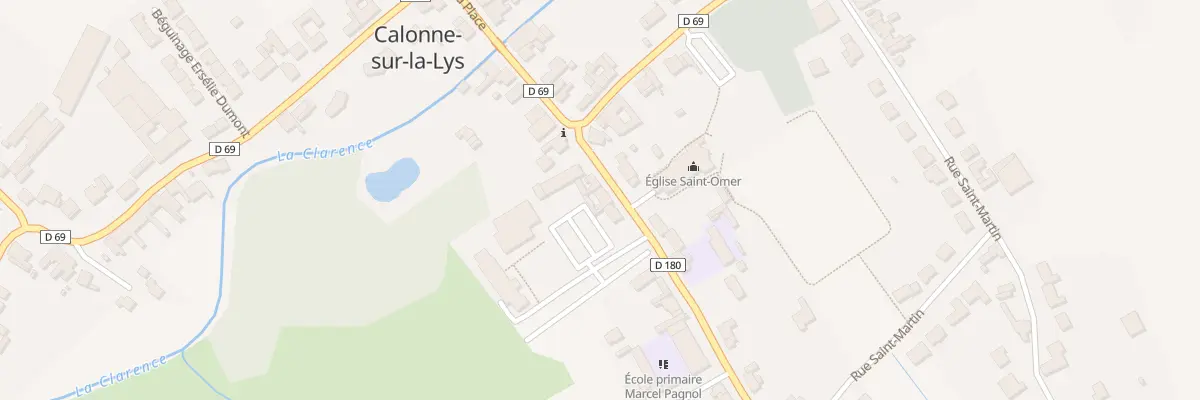 Plan du 60 Rue du Bois à Calonne-sur-la-Lys