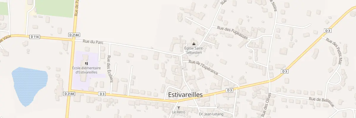 Plan du 11 Rue du Lampier à Estivareilles