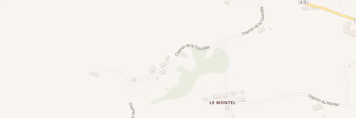 Plan du 5207 La Touraille à Bagnols