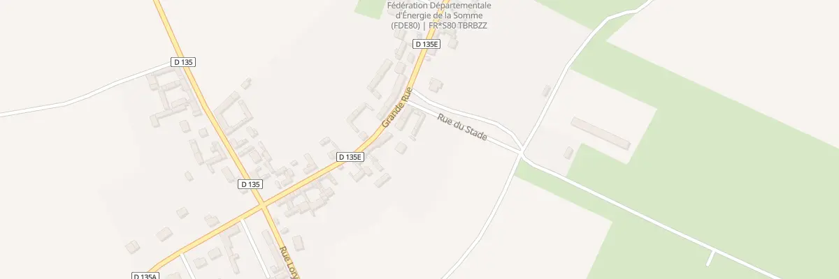 Plan du 32 Rue Grande Rue à Ételfay