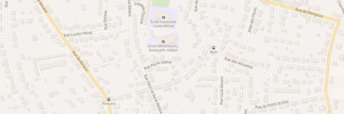 Plan du 7 Rue Pierre Leprat à Montluçon