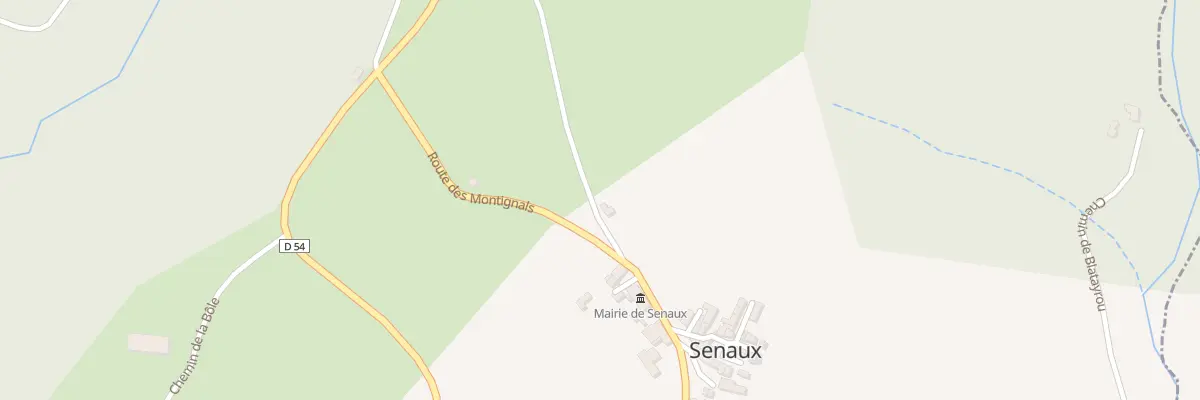 Plan du 5057 Senaux à Senaux