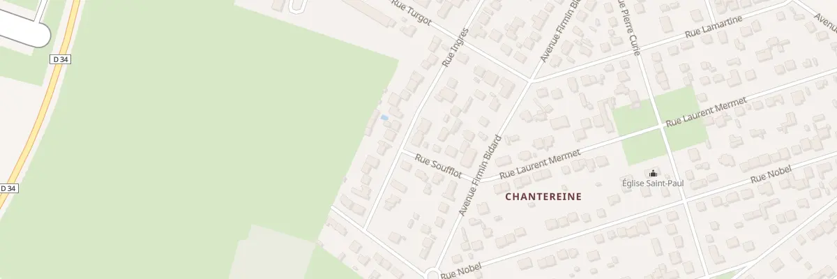 Plan du 18 Rue Ingres à Chelles