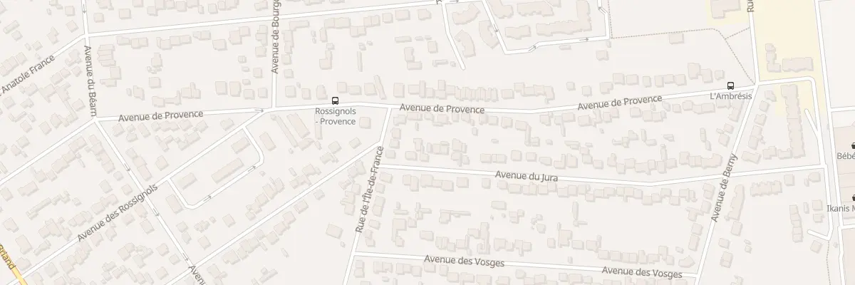 Plan du 5 Av du Jura à Villeparisis