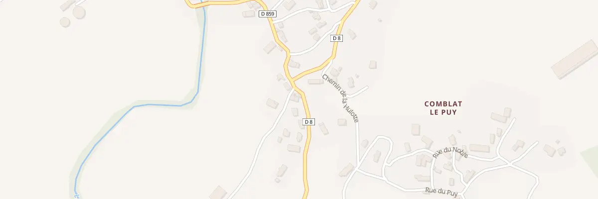 Plan du 4 Rte de la Chapelle à Vic-sur-Cère