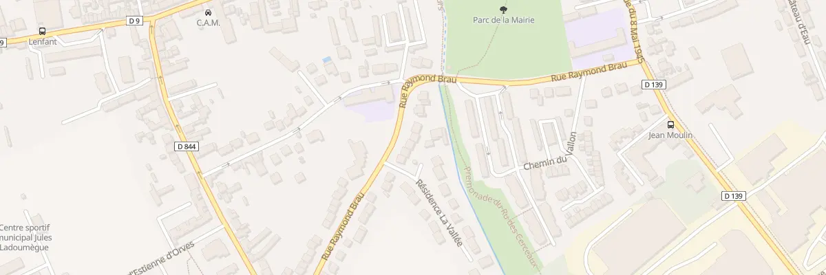 Plan du 22 Rue Raymond Brau à Mitry-Mory