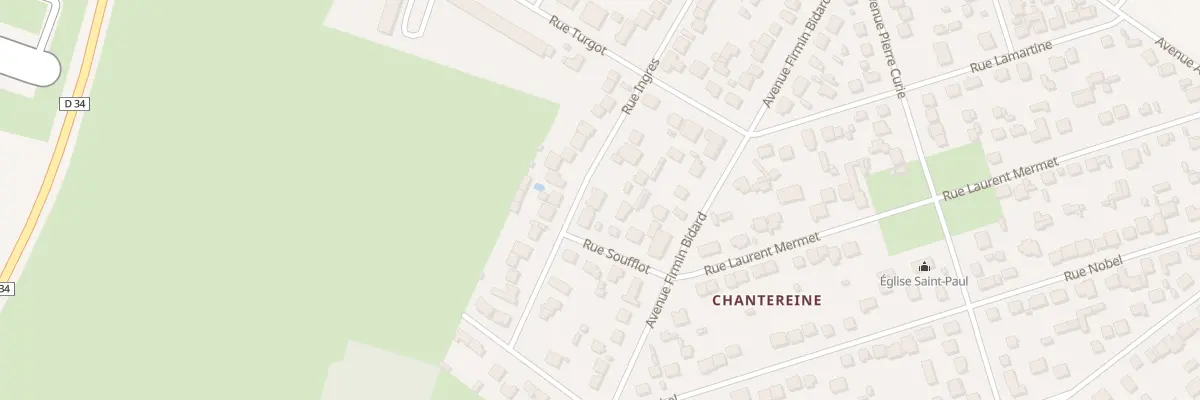 Plan du 22B Rue Ingres à Chelles