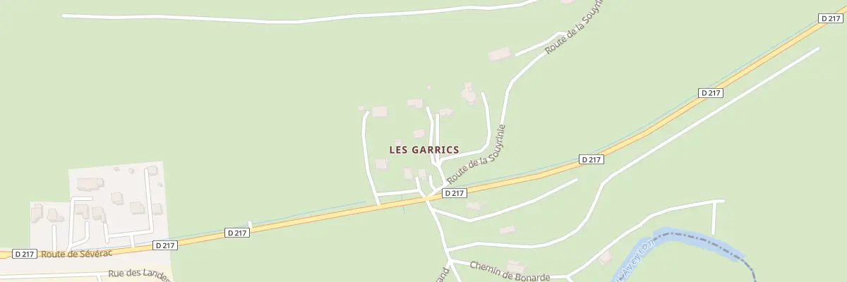 Plan du 9017 Manhac à Onet-le-Château