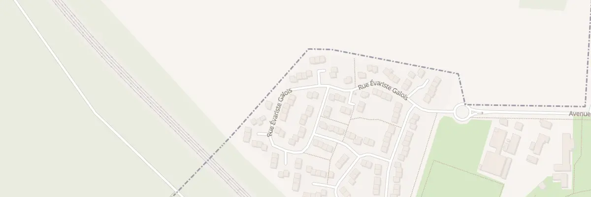 Plan du 219 Rue Evariste Galois au Mée-sur-Seine