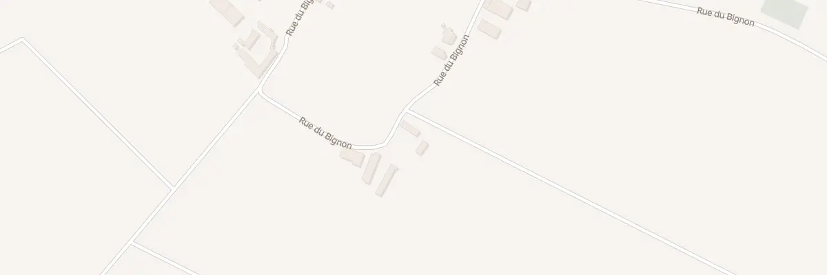 Plan du 10 Rue du Bignon à Villevoques