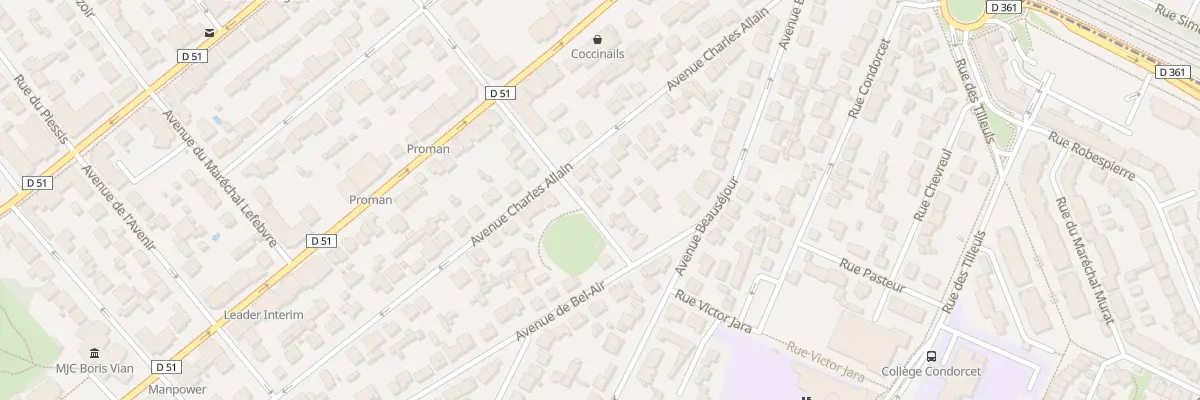 Plan du 5 Rue du Bosquet à Pontault-Combault