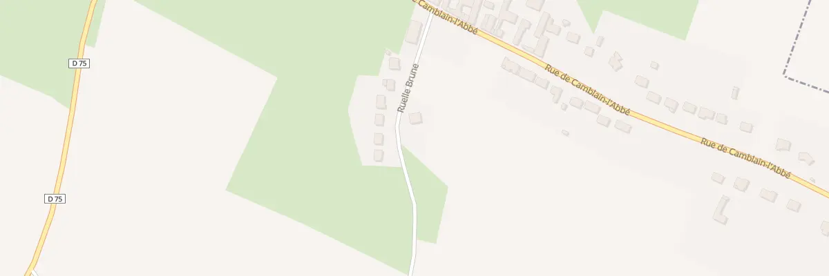 Plan du 40 La Ruelle Brune à Cambligneul