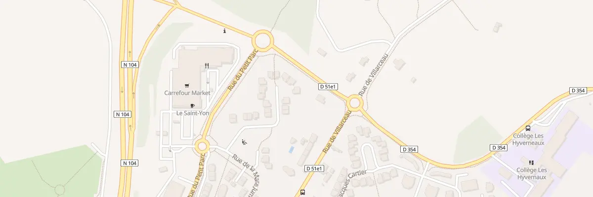 Plan du 5 Rue de la Foret de Binel à Lésigny