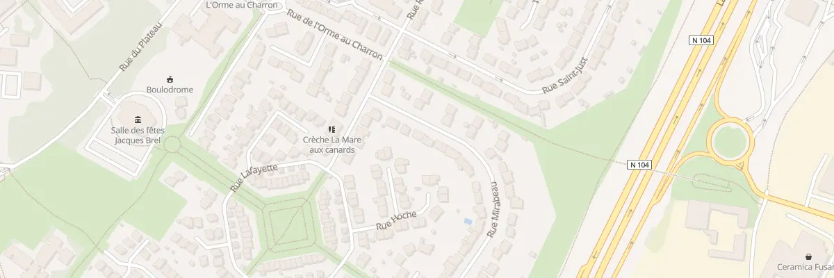 Plan du 49 Rue Mirabeau à Pontault-Combault