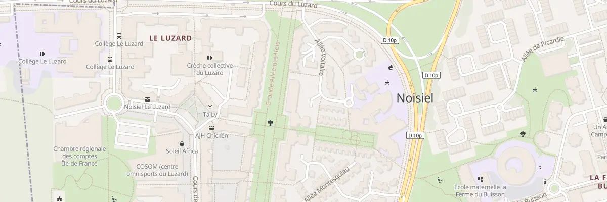 Plan du 24 All Denis Diderot à Noisiel