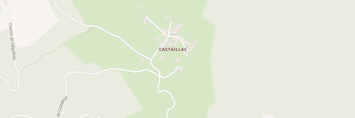 Plan du 5223 Castaillac à Golinhac