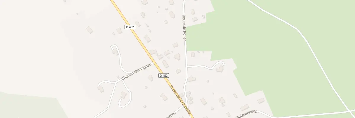 Plan du 165 Rte de Polier à Villebret