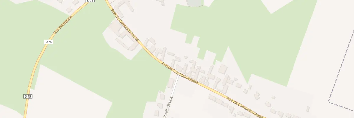 Plan du 200 Rue de Camblain-l’Abbè à Cambligneul