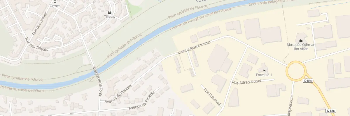 Plan du 7 Av de Savoie à Villeparisis