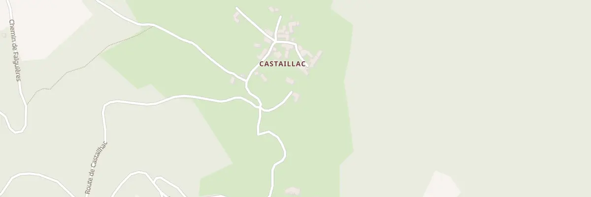 Plan du 5110 Castaillac à Golinhac