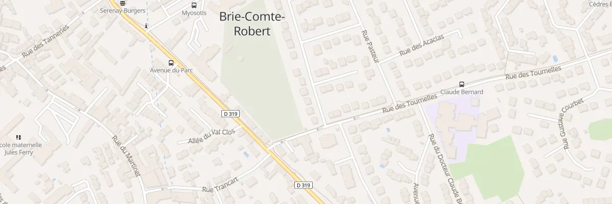 Plan du 30 Rue de la Plaine Meuniere à Brie-Comte-Robert