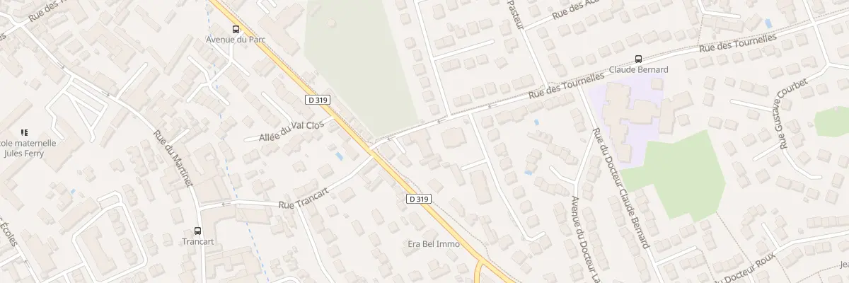 Plan du 2 Rue des Tournelles à Brie-Comte-Robert
