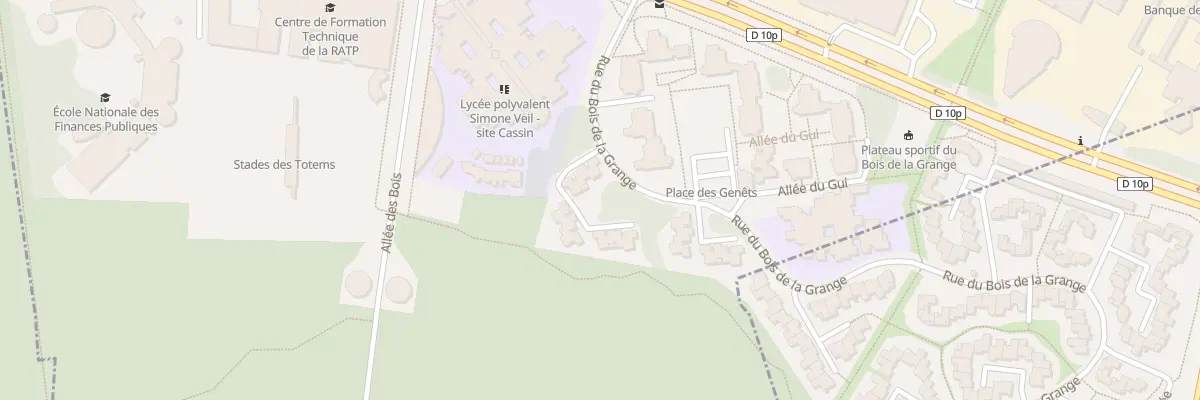 Plan du 6 All des Châtaigniers à Noisiel