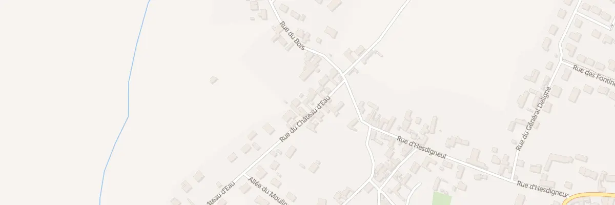Plan du 10 Rue du Chateau d’Eau à Houchin