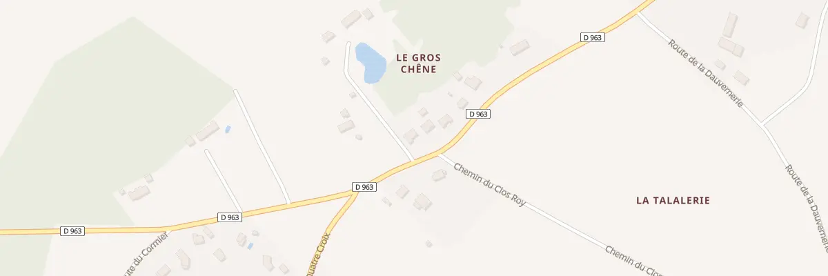 Plan du 30 Rte de Chailly à Chevillon-sur-Huillard