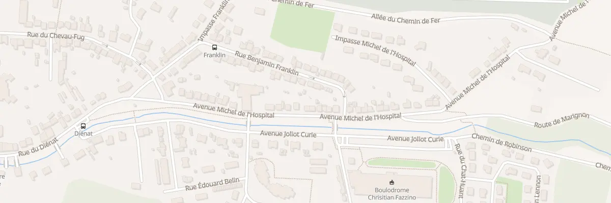 Plan du 33 Av Michel de l’Hospital à Montluçon