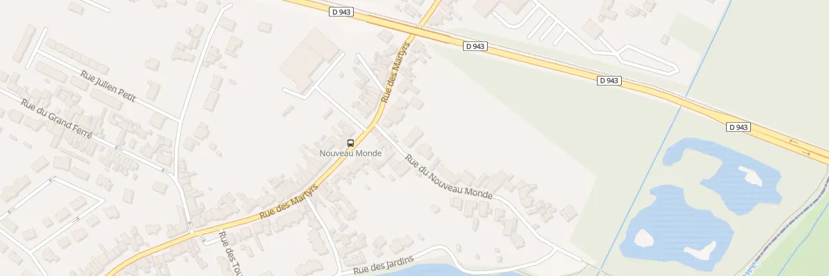 Plan du 1 Rue du Nouveau Monde à Annezin