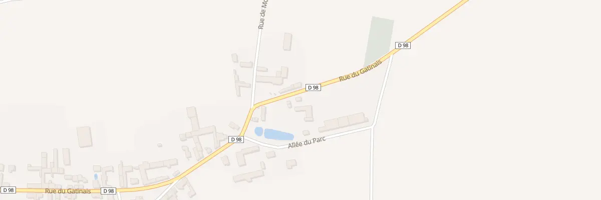 Plan du 2 Rue du Gatinais à Chevrainvilliers